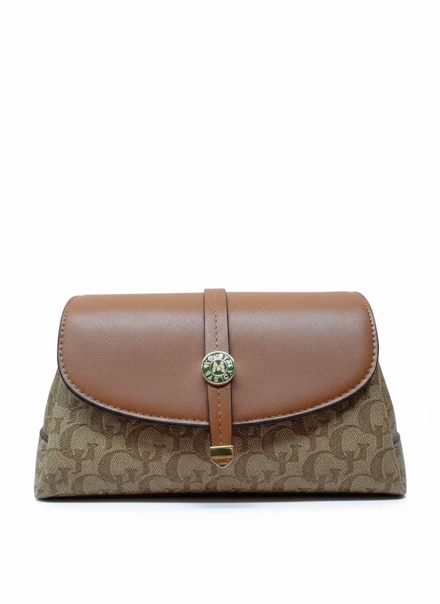 Women's versatile, premium printed shoulder bag
