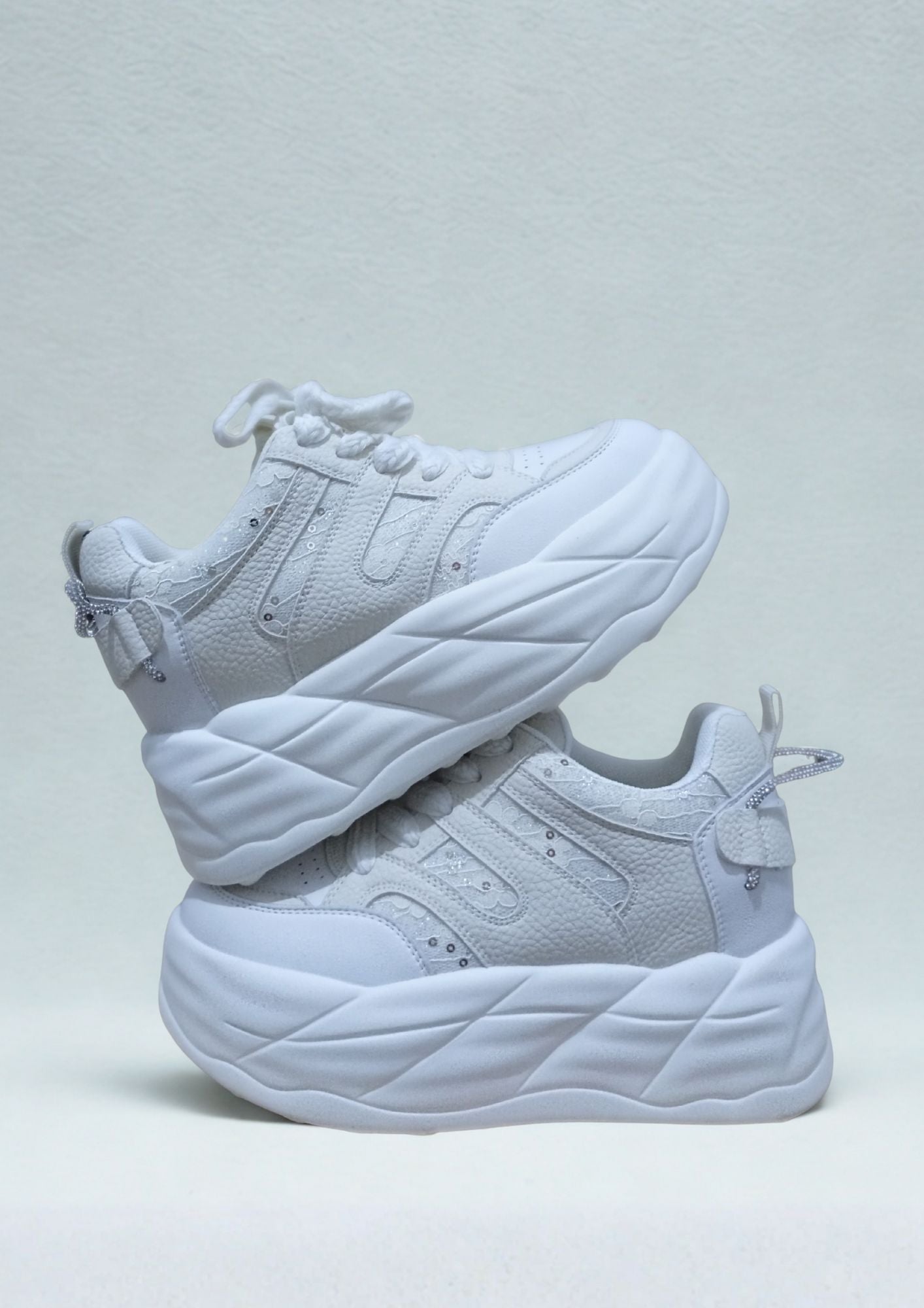 ZAPATILLA DE MUJER CREMA-6539   .MG000056