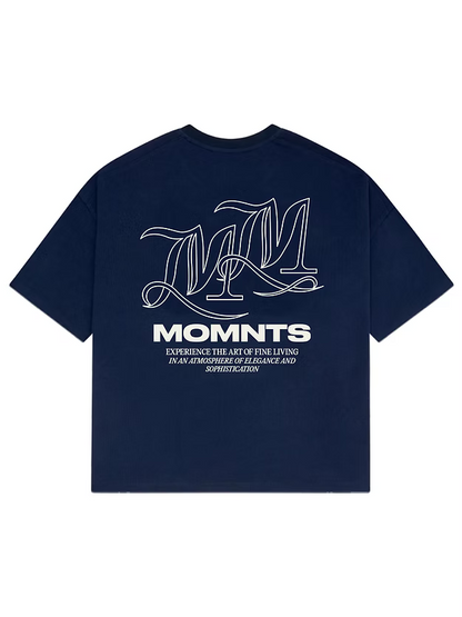 Emblem Night Blue T Shirt