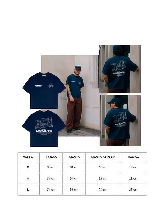 Emblem Night Blue T Shirt