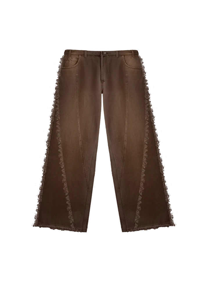 Baggy Jean Disruptive Marron