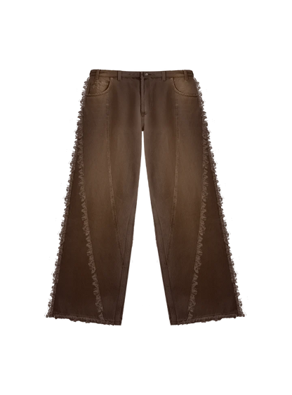 Baggy Jean Disruptive Marron