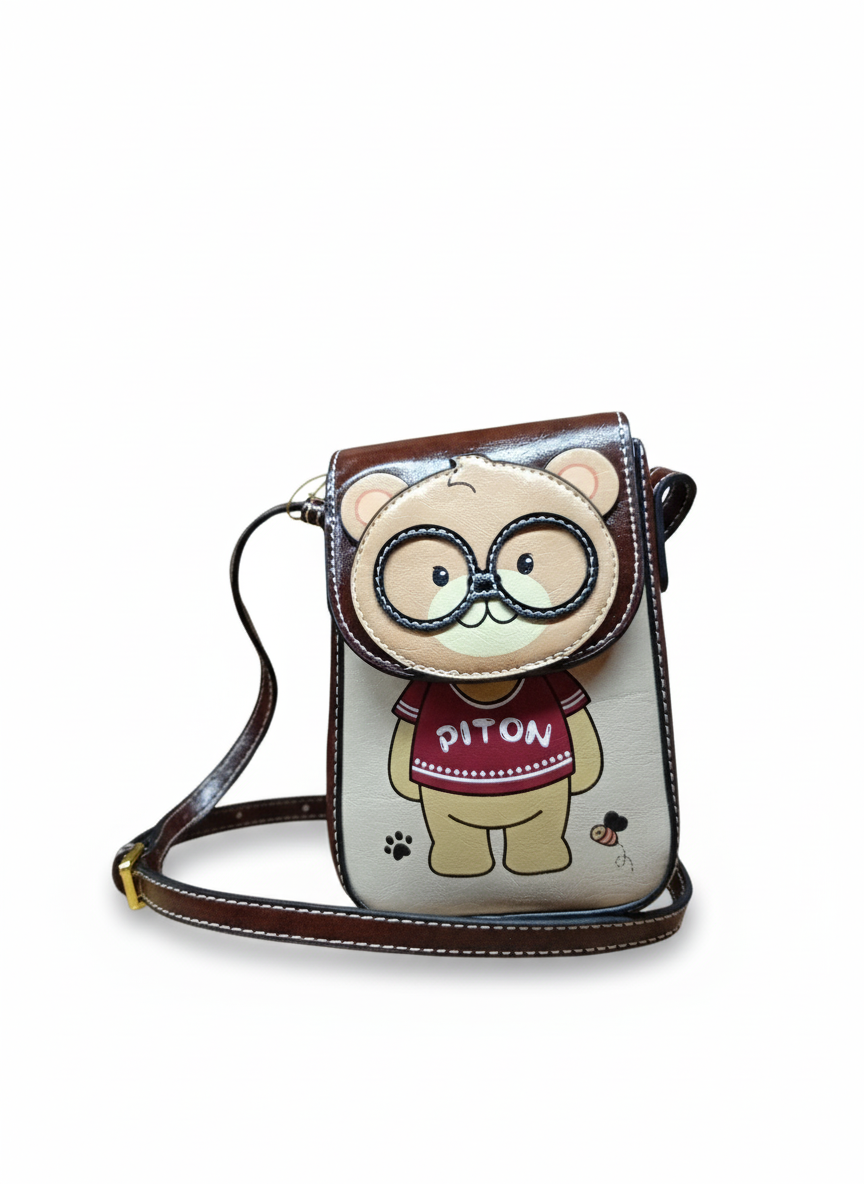 Shoulder Bag For Women Cute Bear Design Simple Fashion .CH000049