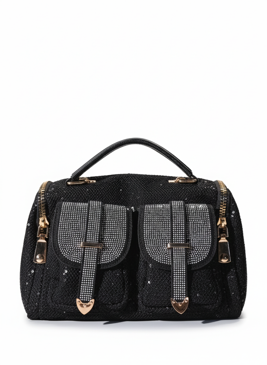 Bolsos Elegantes For Damas Con Pedrería Y Lentejuelas