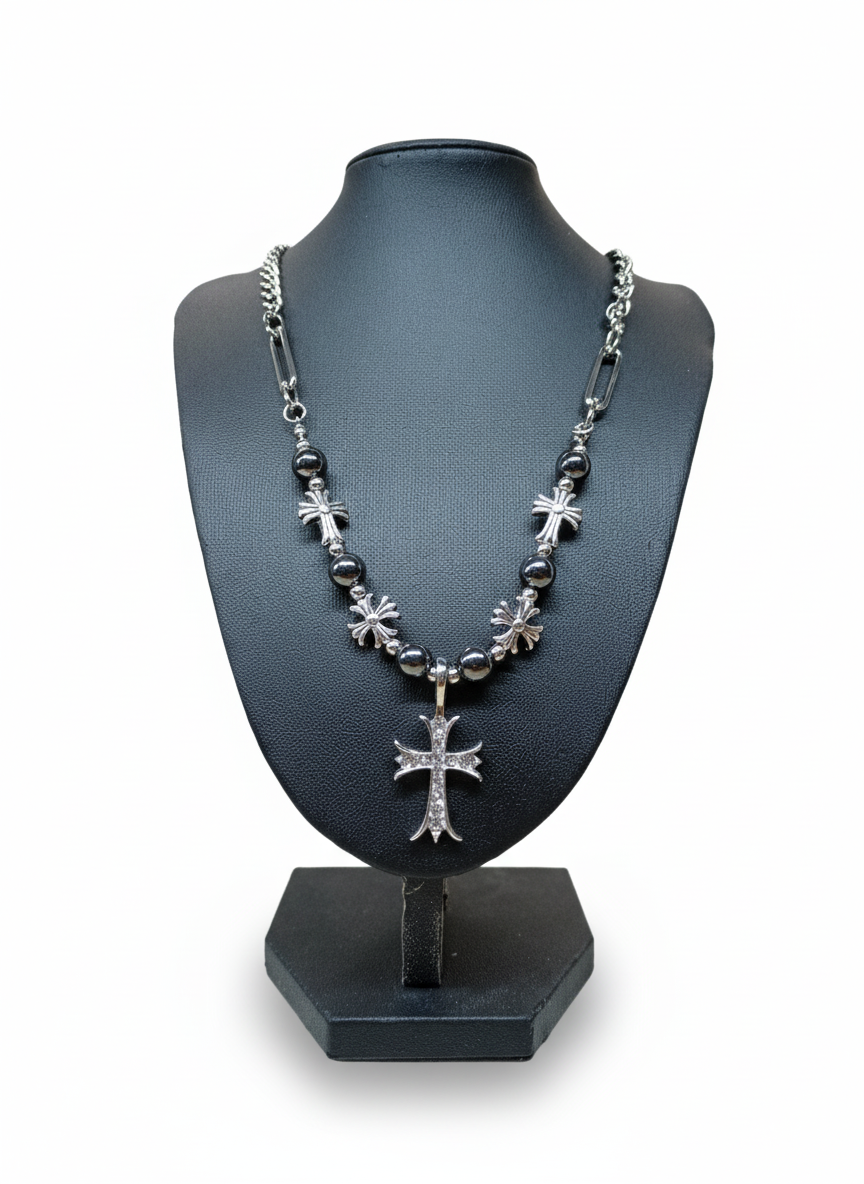 Collar Con Forma De Cruz   .TPG10013