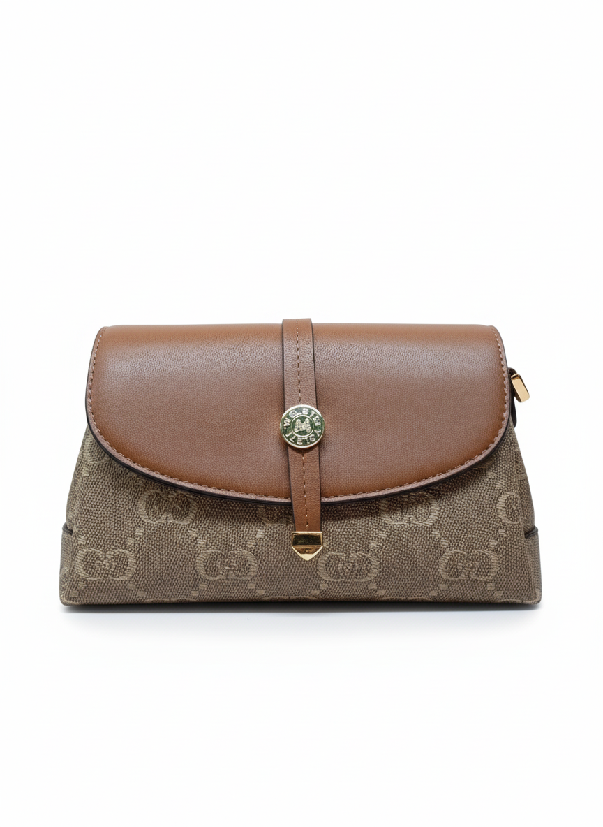 Women's versatile, premium printed shoulder bag