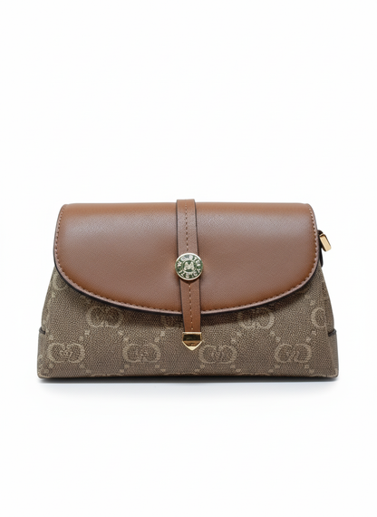 Women's versatile, premium printed shoulder bag