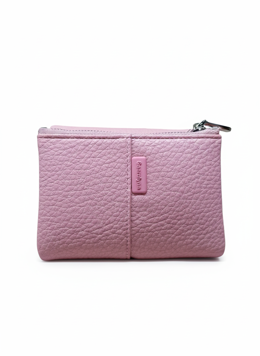 Shelvt Small black women's faux leather wallet 204  .CH000096