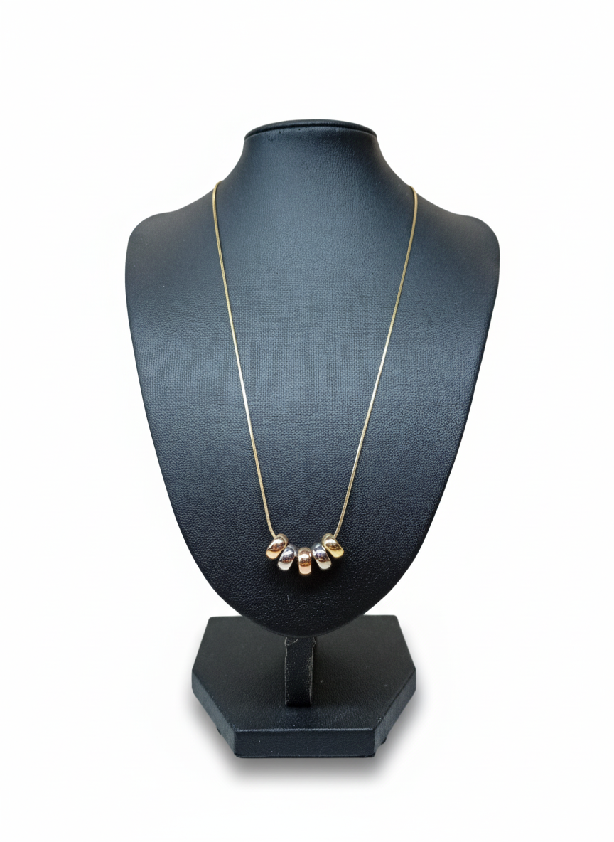 Collar De 5 Anillos .ON000015