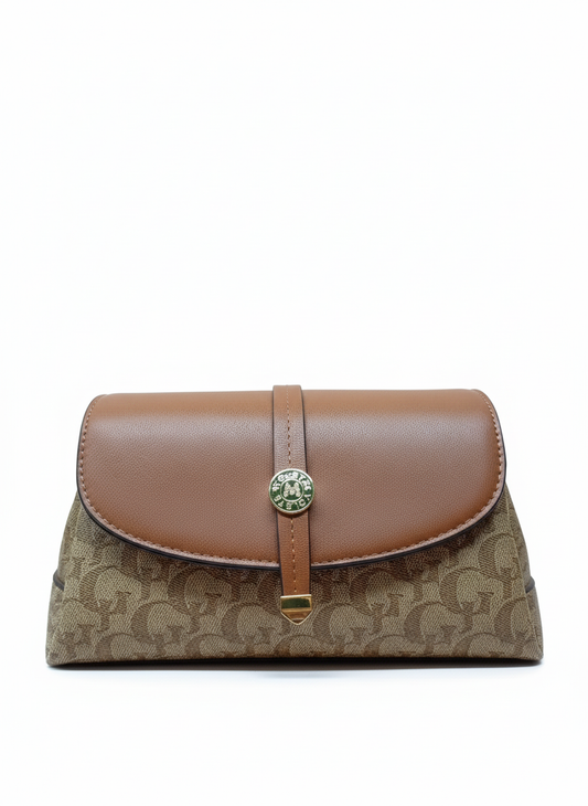 Women's versatile, premium printed shoulder bag