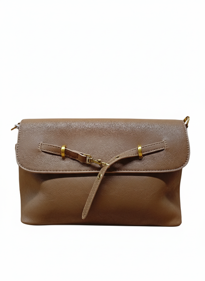 Vintage Real Cowhide Leather Cowboy Men's Bag Crossbody Shoulder Bag