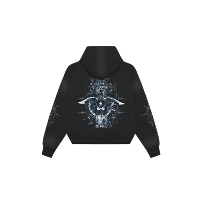HOODIE NEGRA THRONE OF SORROW