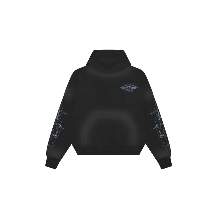 HOODIE NEGRA THRONE OF SORROW