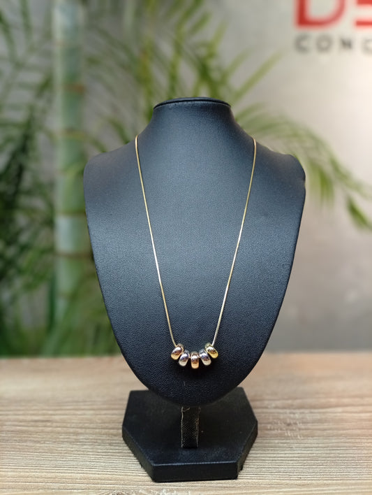 Collar De 5 Anillos