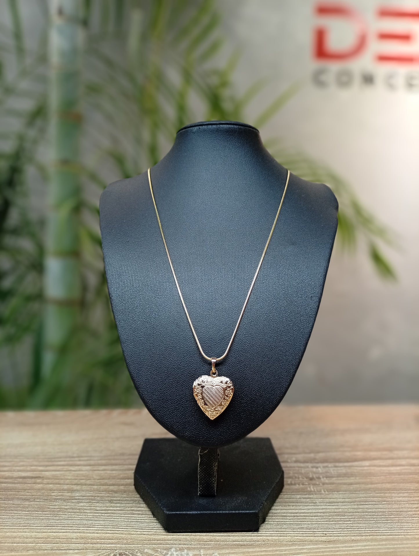 Medallón de corazón
