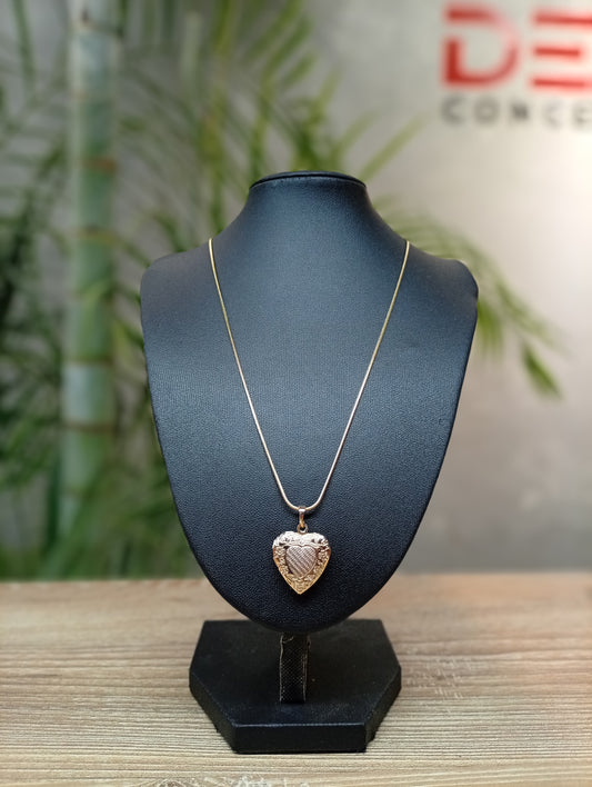 Medallón de corazón