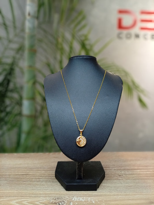 Collar De Media Luna