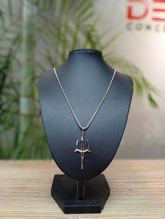 Collar Tridente Neptuno para hombre