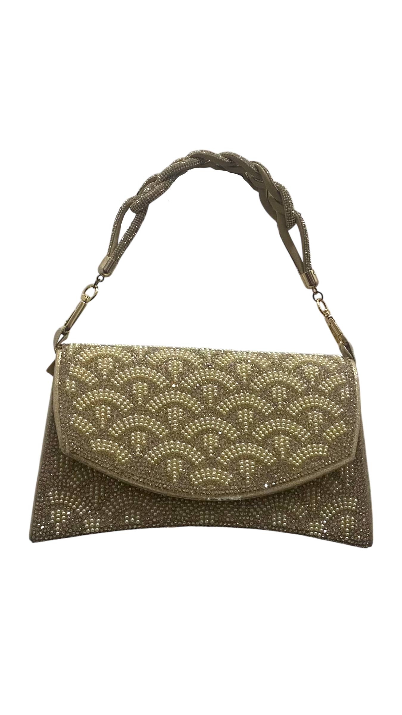 Pearl Handbag - Gold   .CH000118