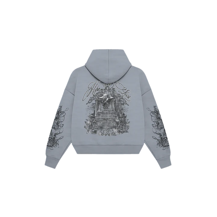 ZIP HOODIE PLOMA HOPE DIE LAST